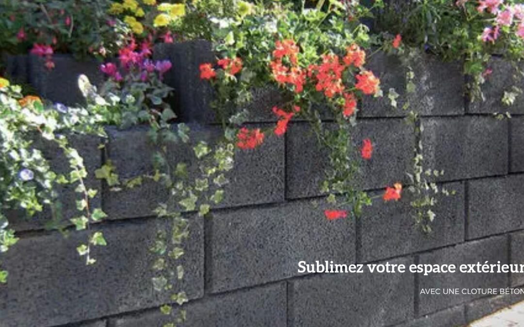 Installer une cloture en béton pour délimiter votre espace personnel