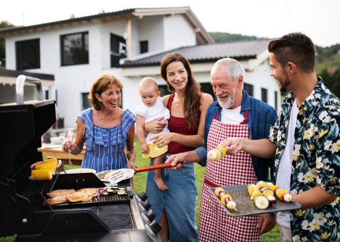 aménagement jardin barbecue