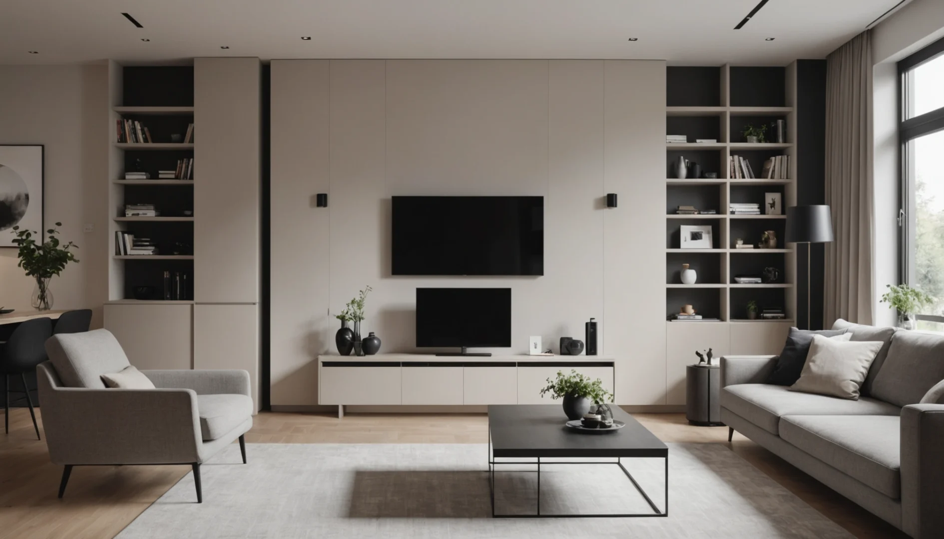 tv escamotable meuble