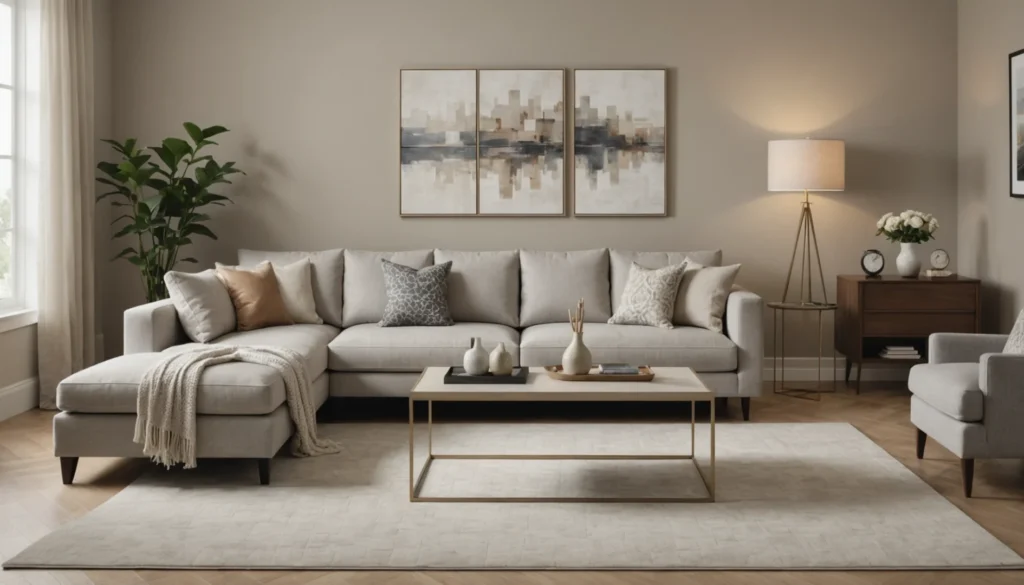 beige gris peinture
