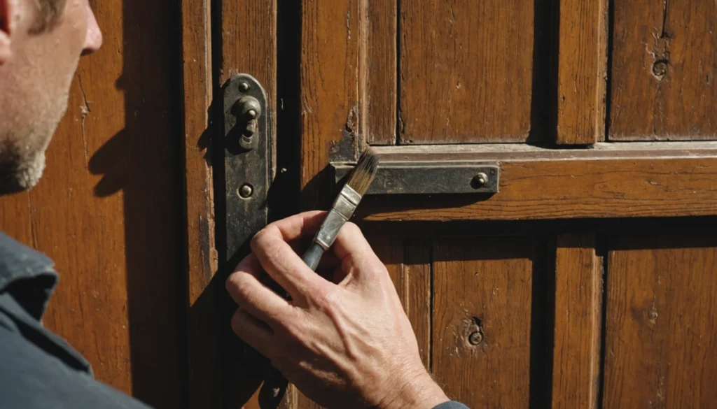graisse gond porte