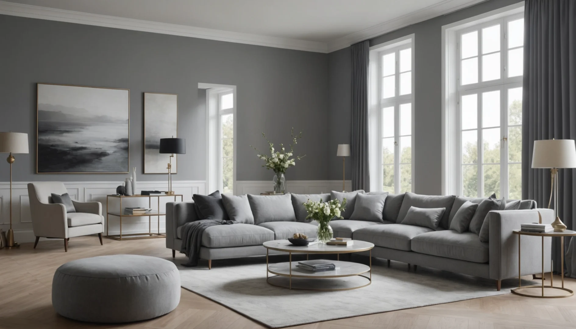 palette de couleur gris