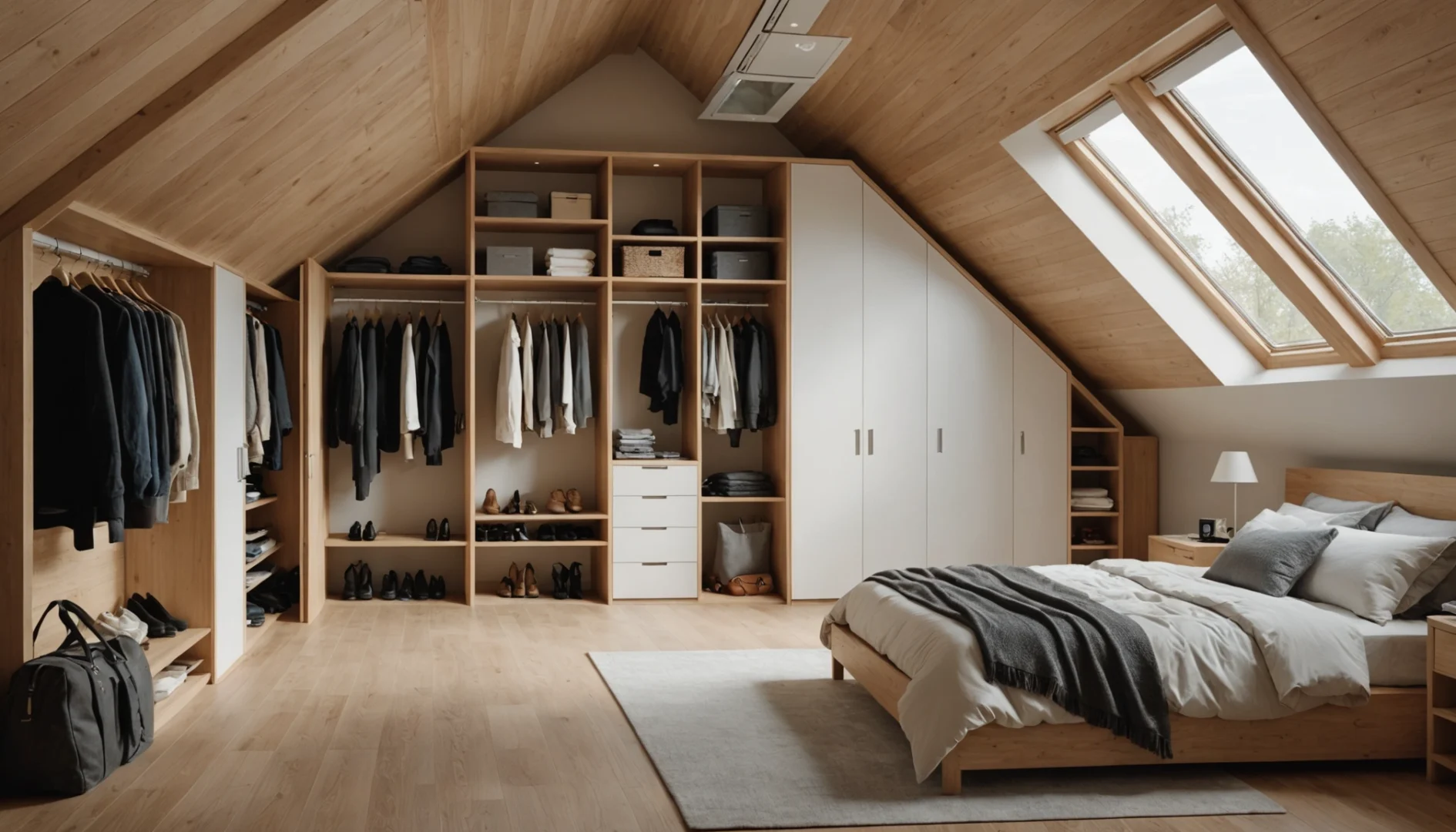 dressing sous pente