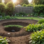 quel animal fait des trous dans le jardin