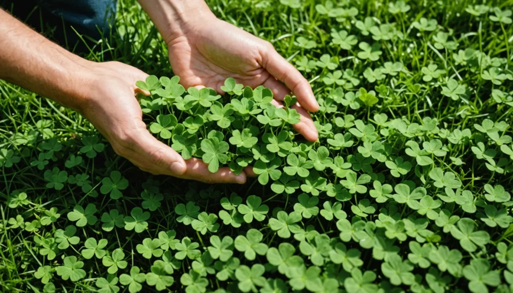 comment se débarrasser du trèfle dans le jardin