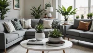 décoration plante artificielle