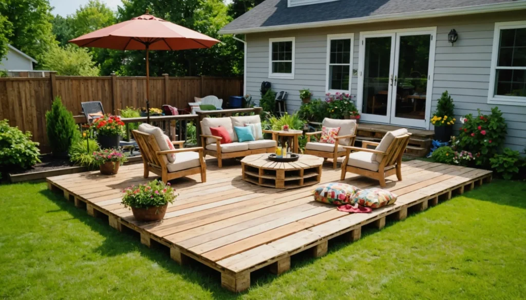 terrasse en palette durée de vie