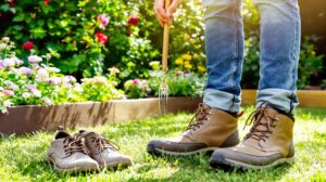 chaussures de jardin