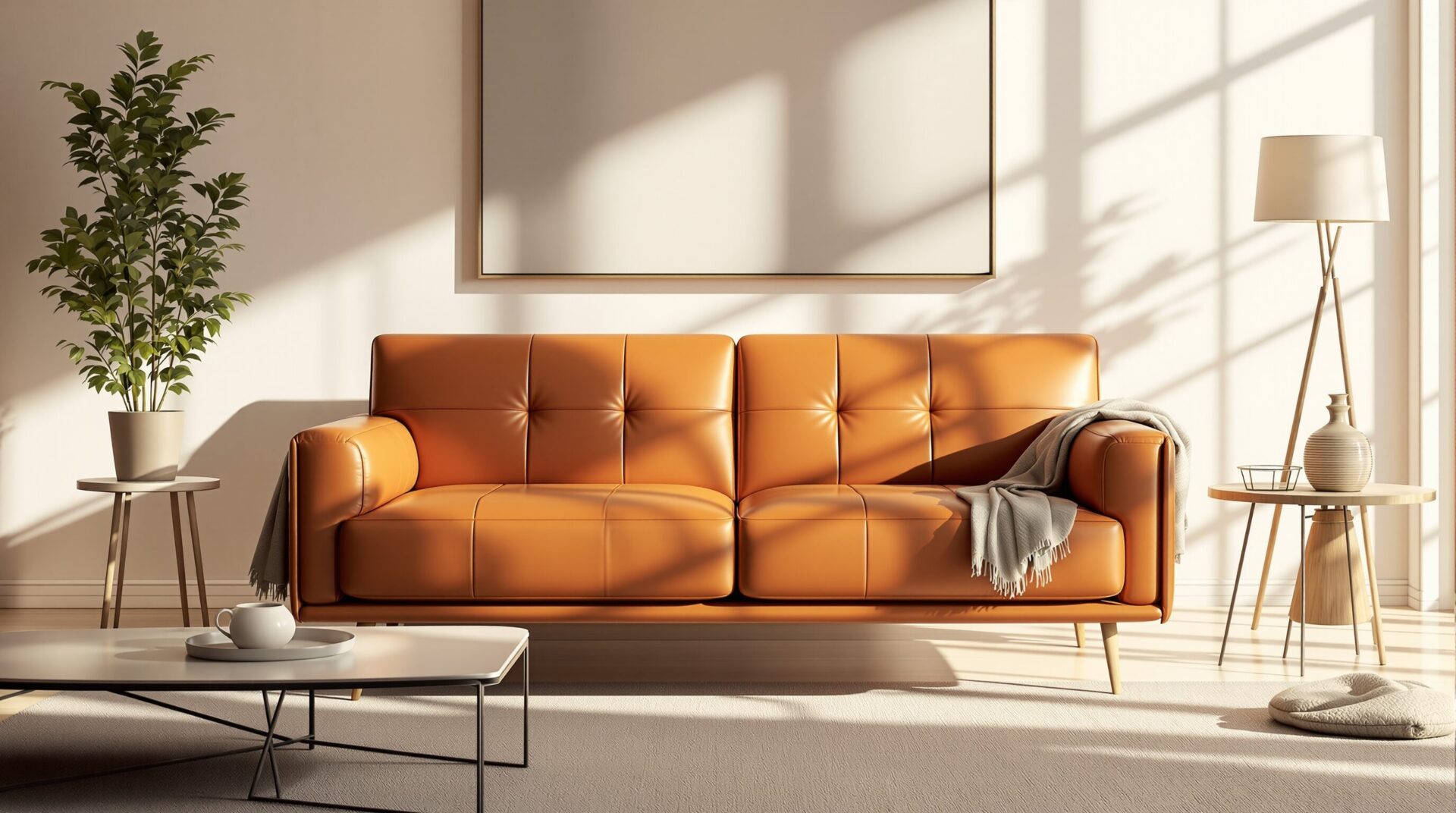 canapé convertible cuir