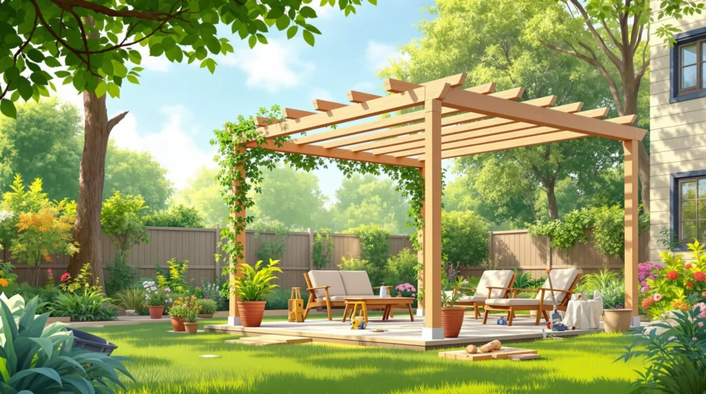 solutions d'ombrage pour jardin