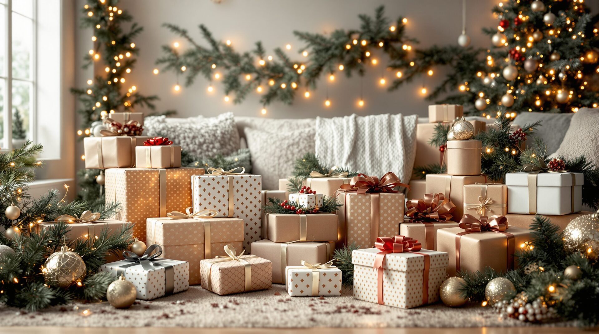 faux cadeaux de noel