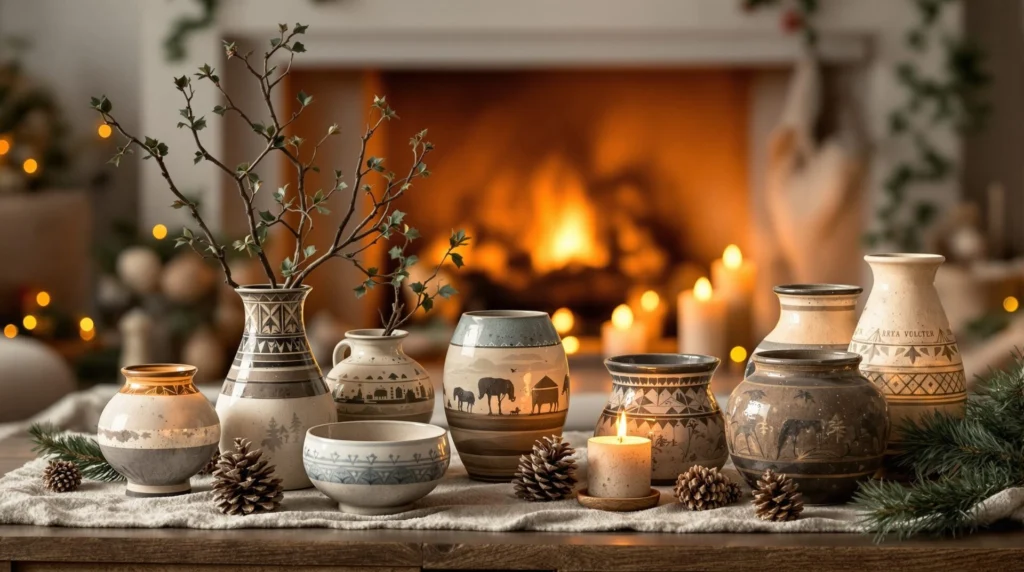 idee poterie noel