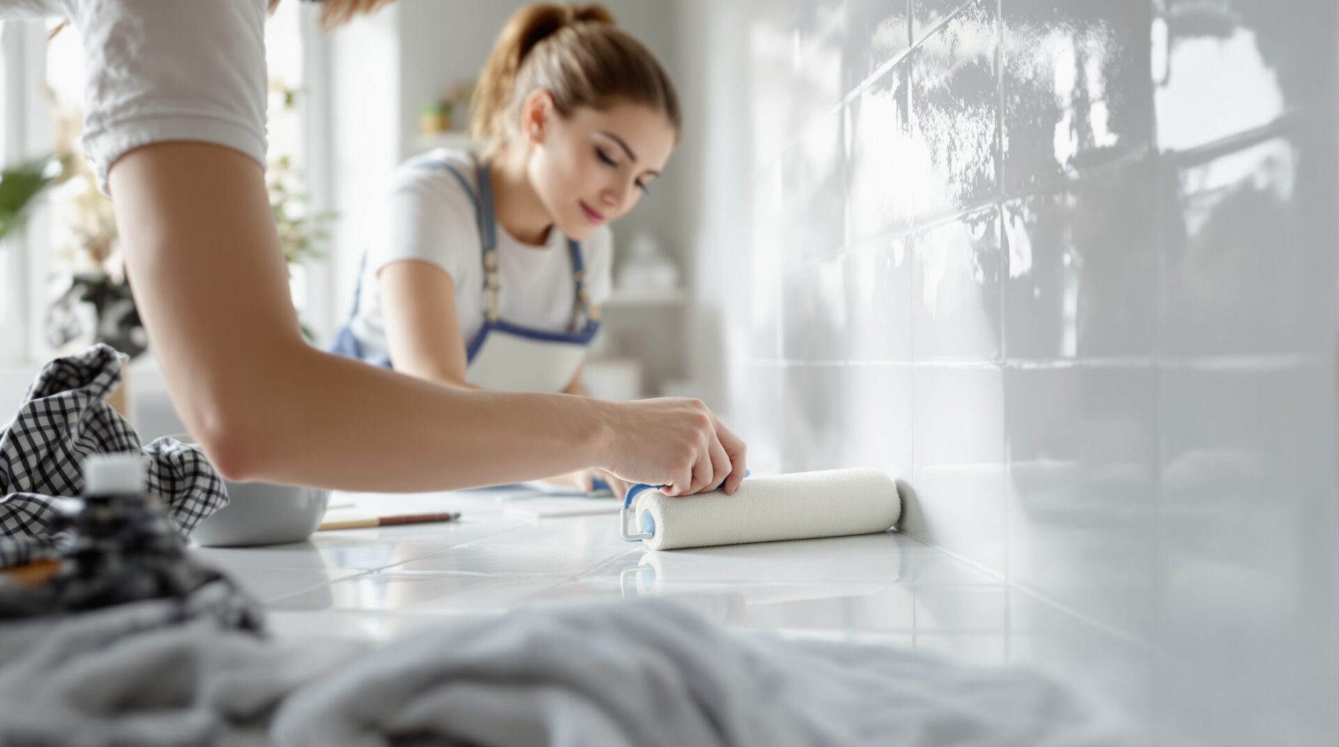 peindre faïence salle de bain