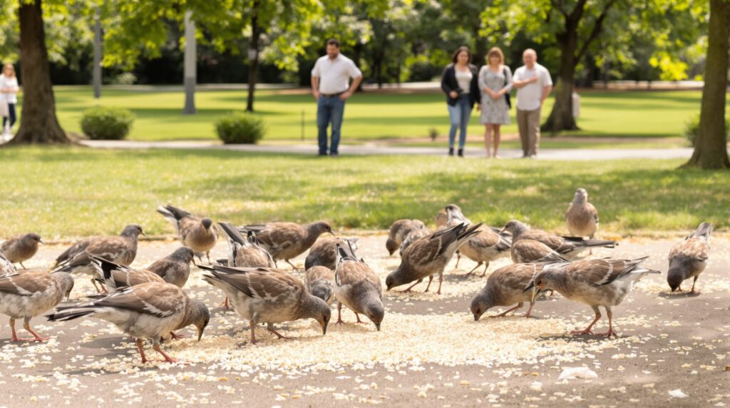 riz pour les oiseaux