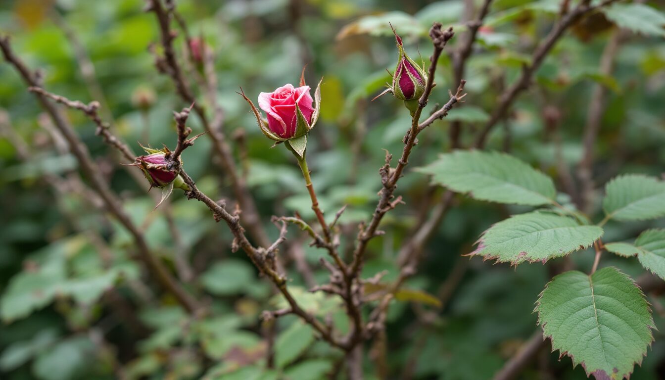 comment savoir si un rosier est mort