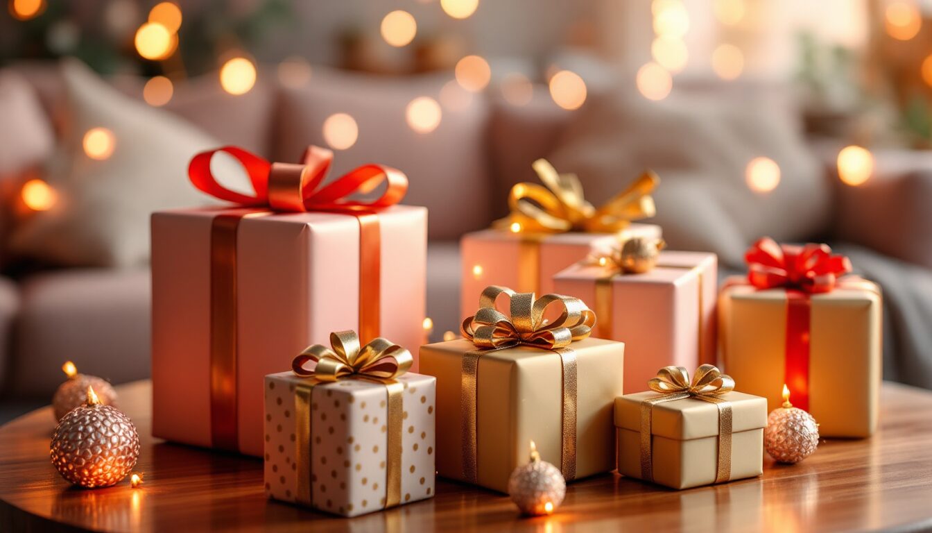 faux cadeaux de noel