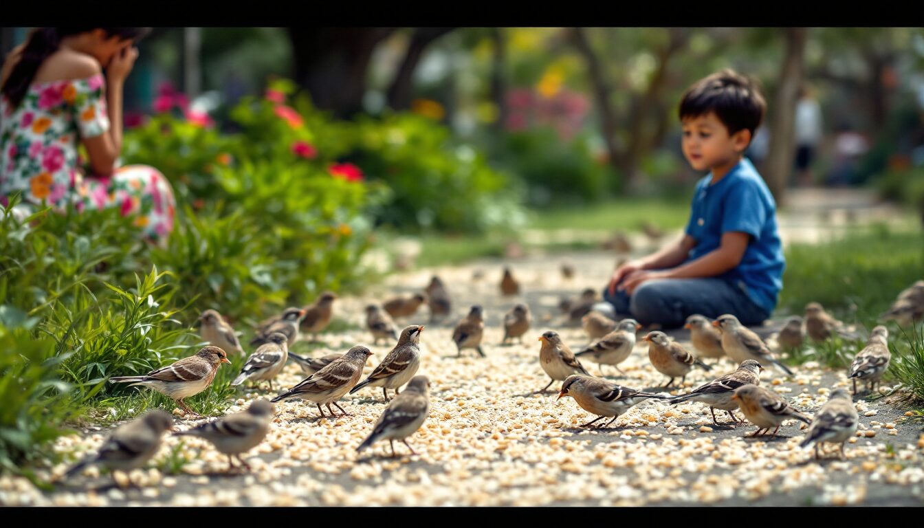 riz pour les oiseaux