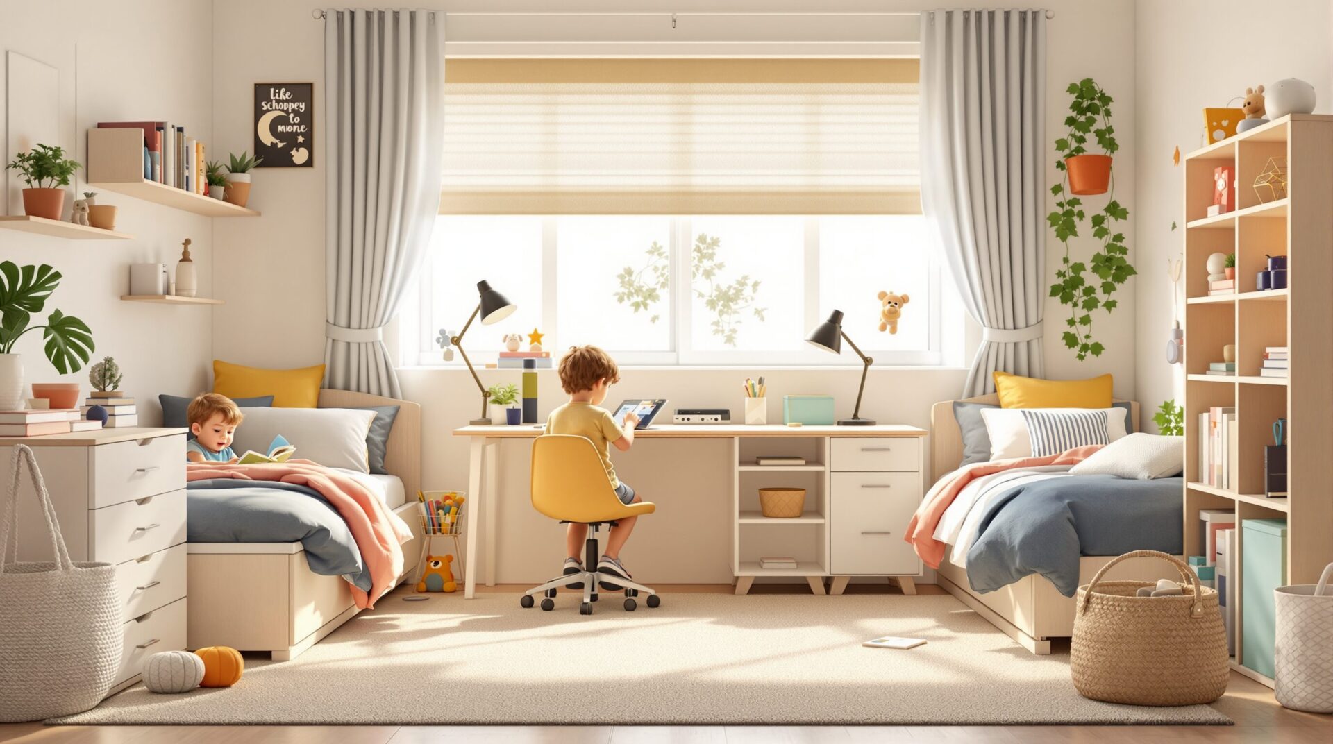 chambre deux garcons