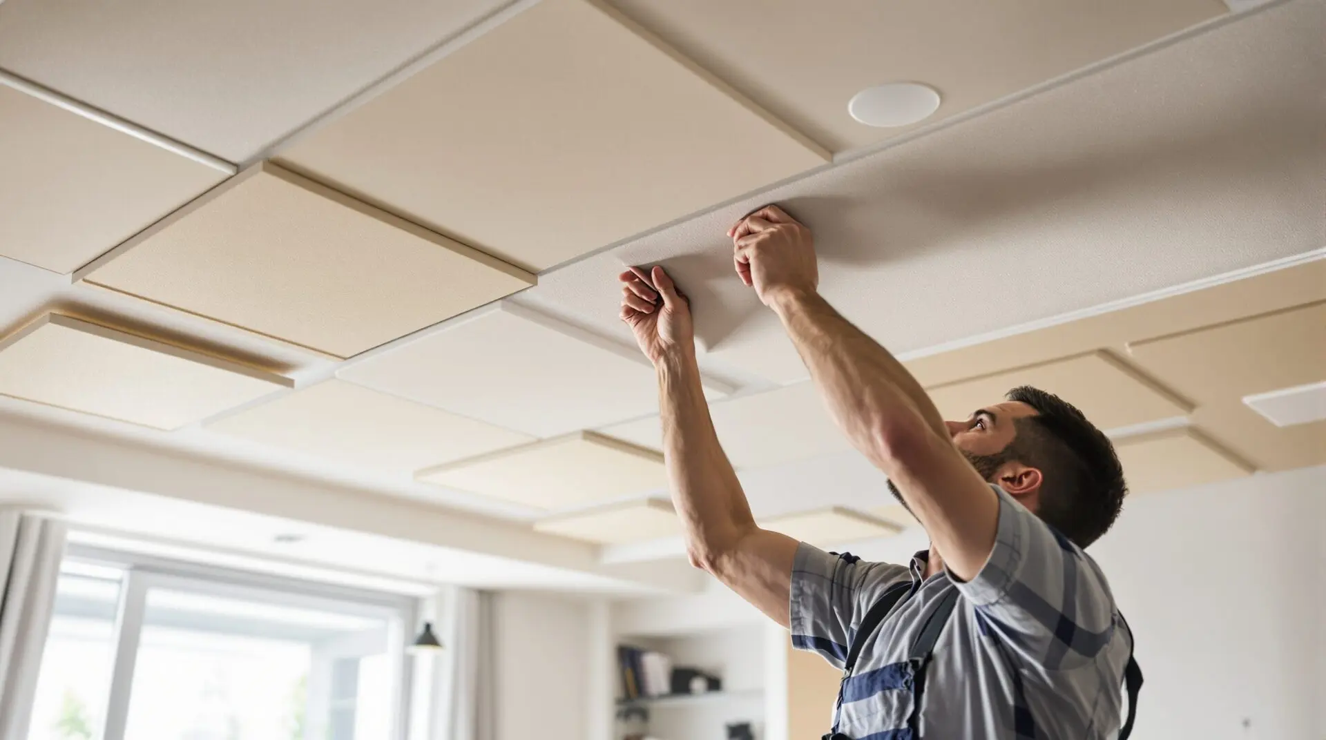 comment isoler un plafond phoniquement