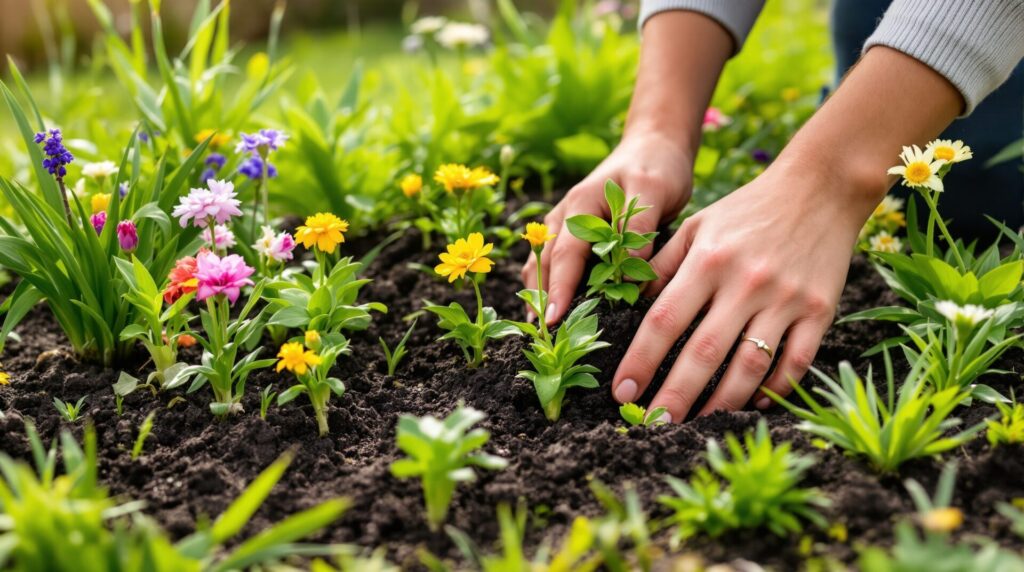 planter des fleurs en avril