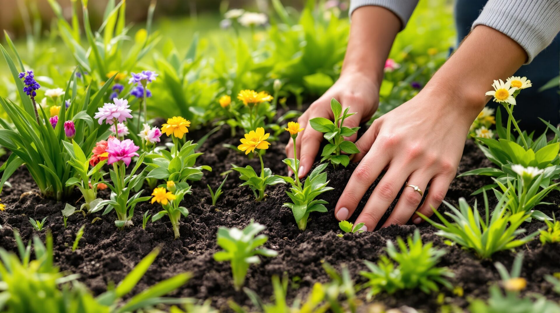 planter des fleurs en avril