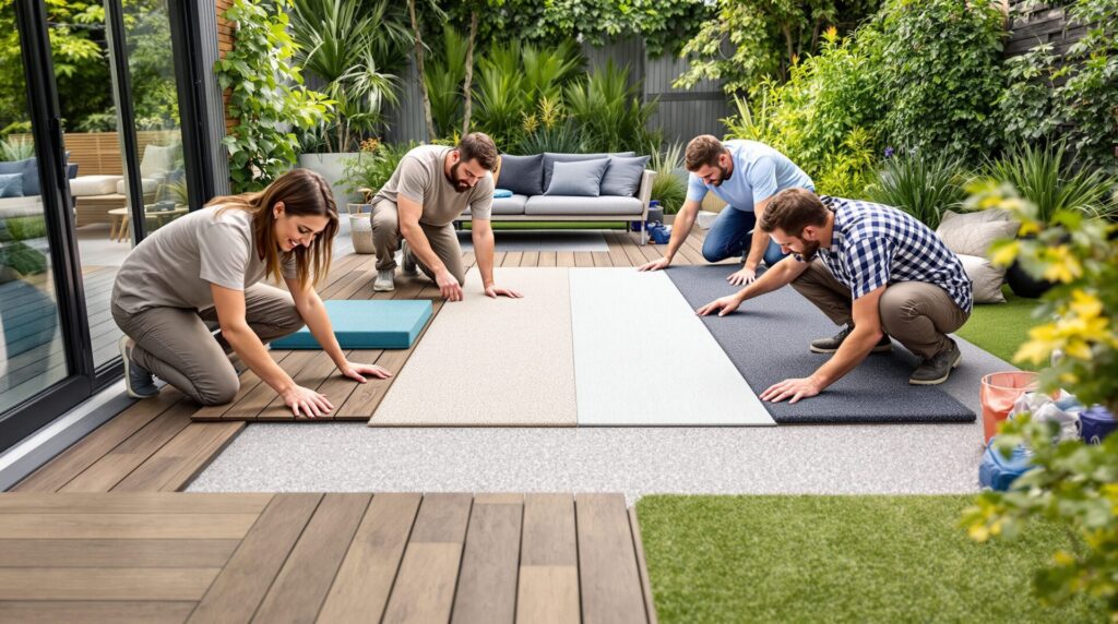 recouvrir une terrasse extérieure