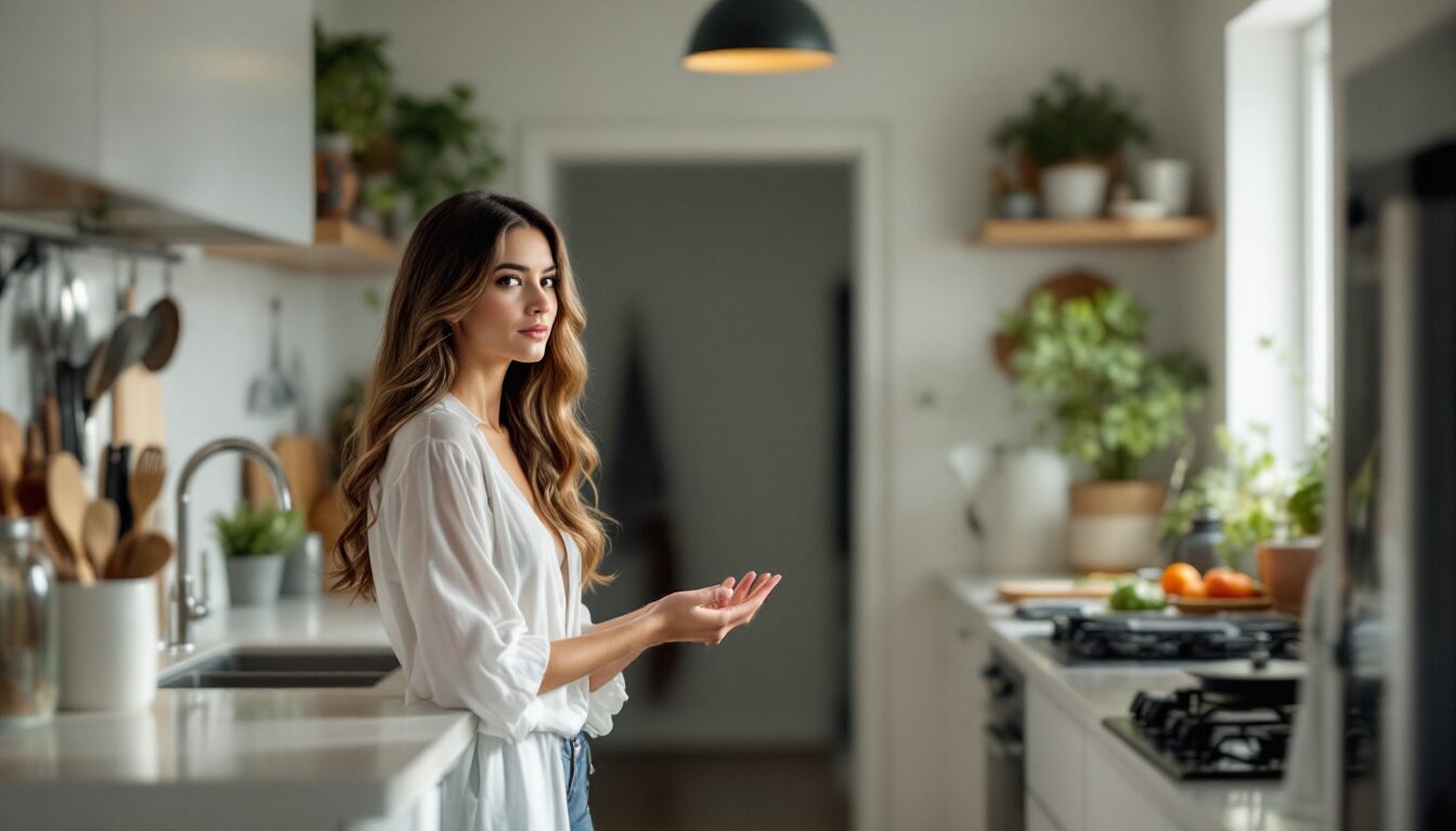 aménagement cuisine couloir