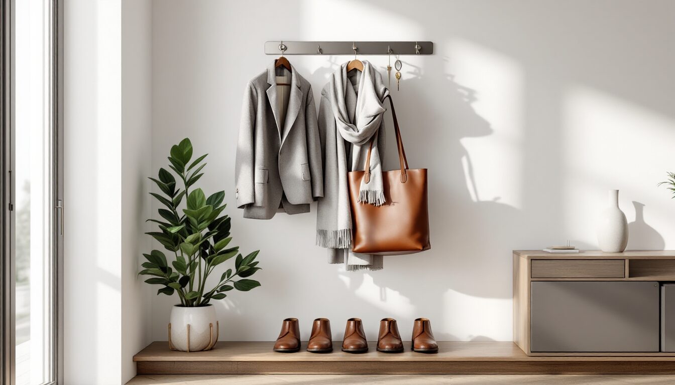 porte cintre mural action