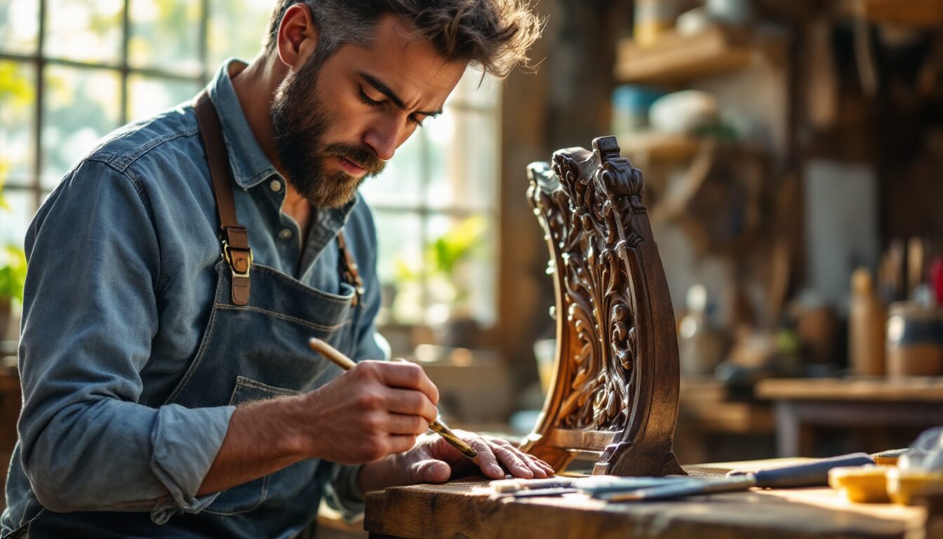 restaurer un vieux meuble