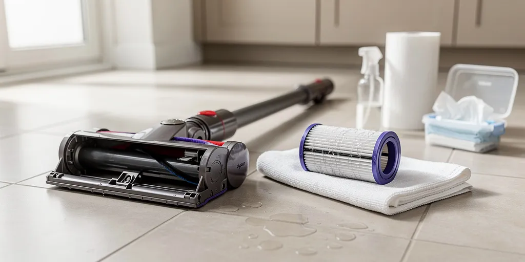 dyson ne marche plus après nettoyage filtre
