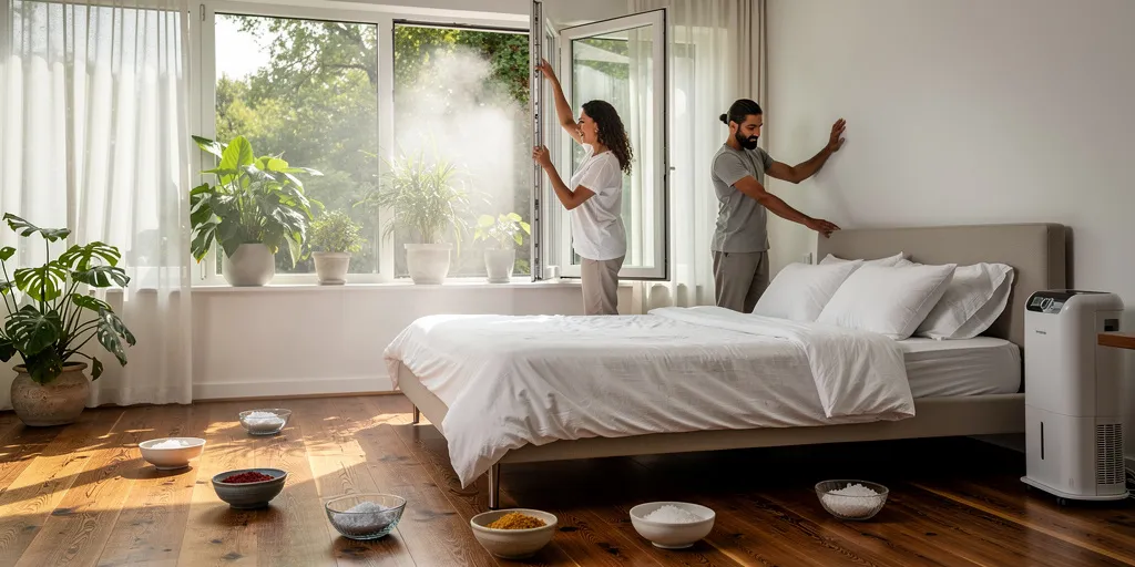 comment faire baisser le taux d'humidité dans une chambre