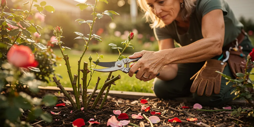 comment tailler des rosiers qui ont poussé trop haut