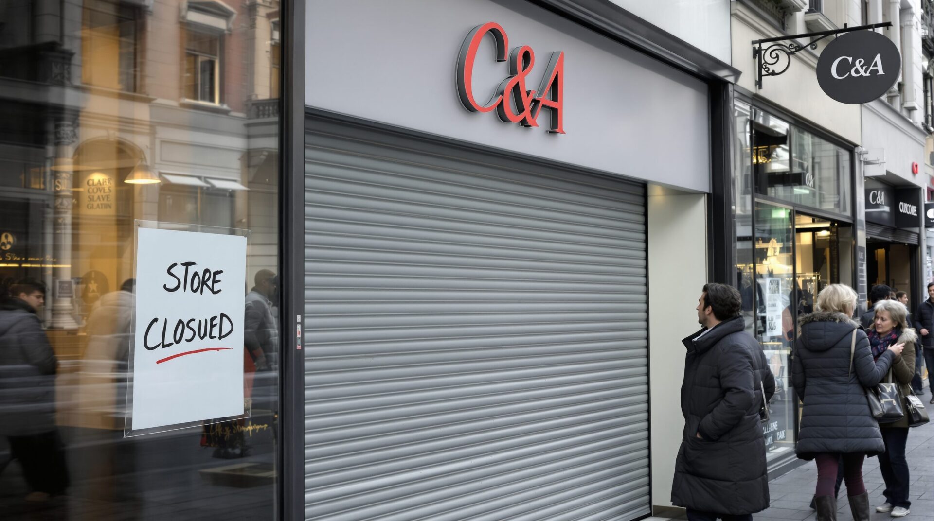 fermeture magasins c&a