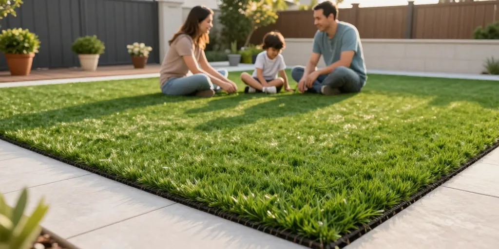 gazon synthétique