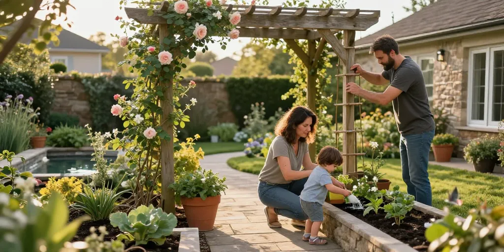 les plus beaux jardins de maison