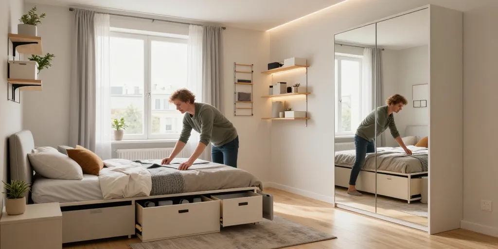 agencer une petite chambre