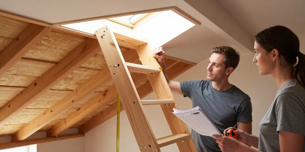 escalier pour comble aménagé