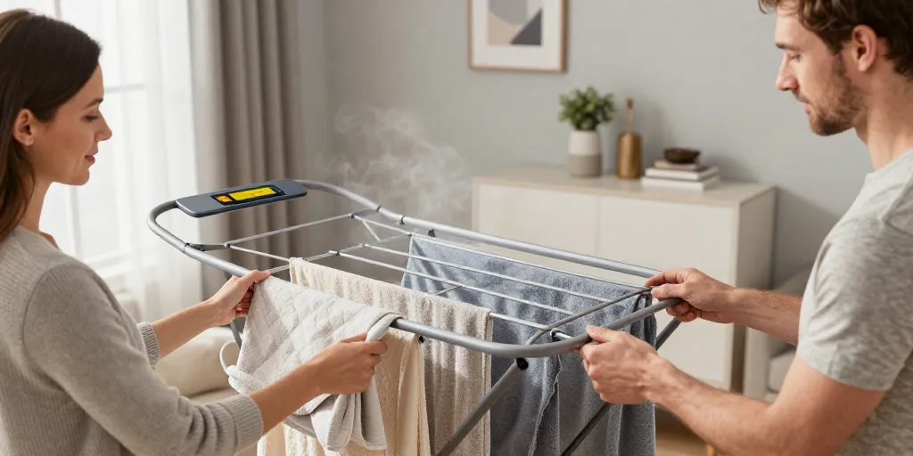 étendoir lidl chauffant