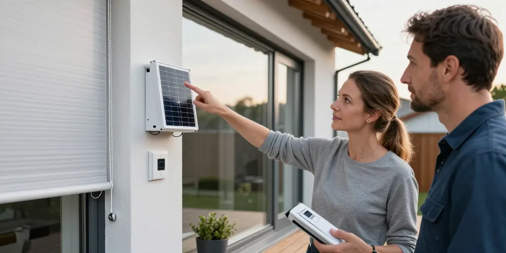 store fenetre exterieur electrique