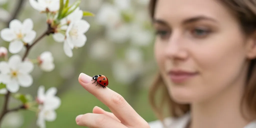 coccinelle sur moi signification