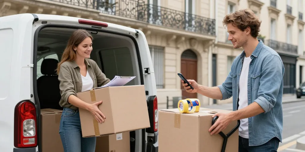 Déménagement pas cher à Paris : le guide malin pour payer moins sans galérer