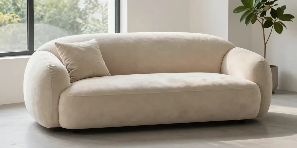 Plongez dans l'univers cosy et design du canapé bulle